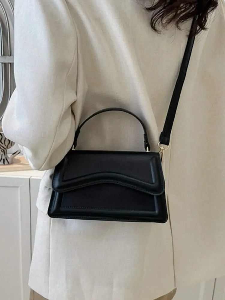 Amado Dames Schoudertas | Crossbody Tas | Handtas Zwart