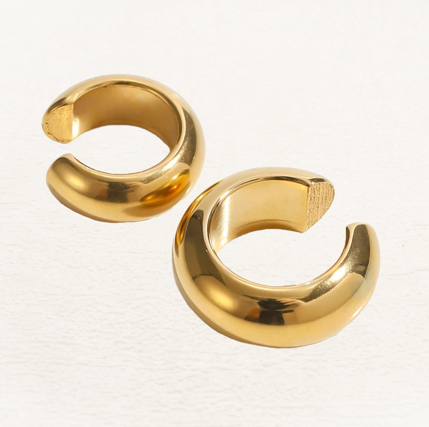 Audrey Ear Cuff Goud - Rosa Jewels