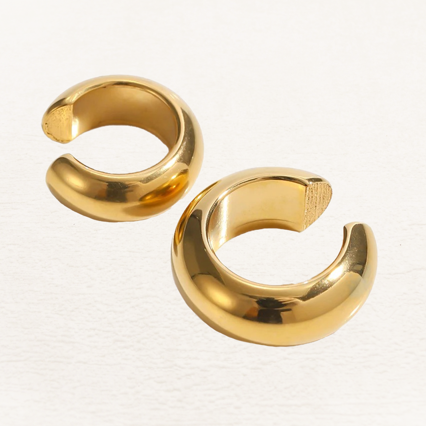 Audrey Ear Cuff Goud - Rosa Jewels