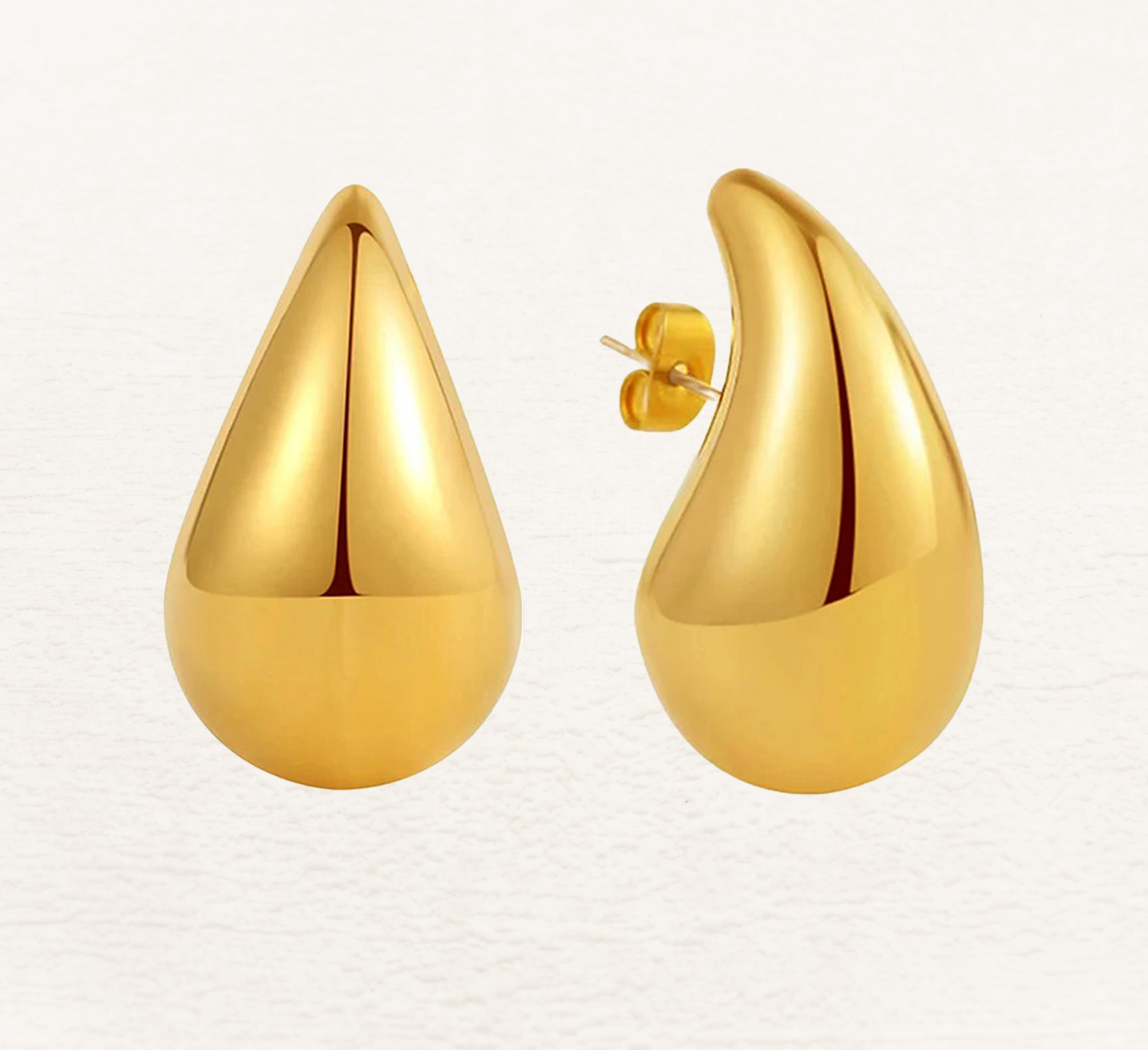 Emma Druppel Oorbellen Goud - Rosa Jewels