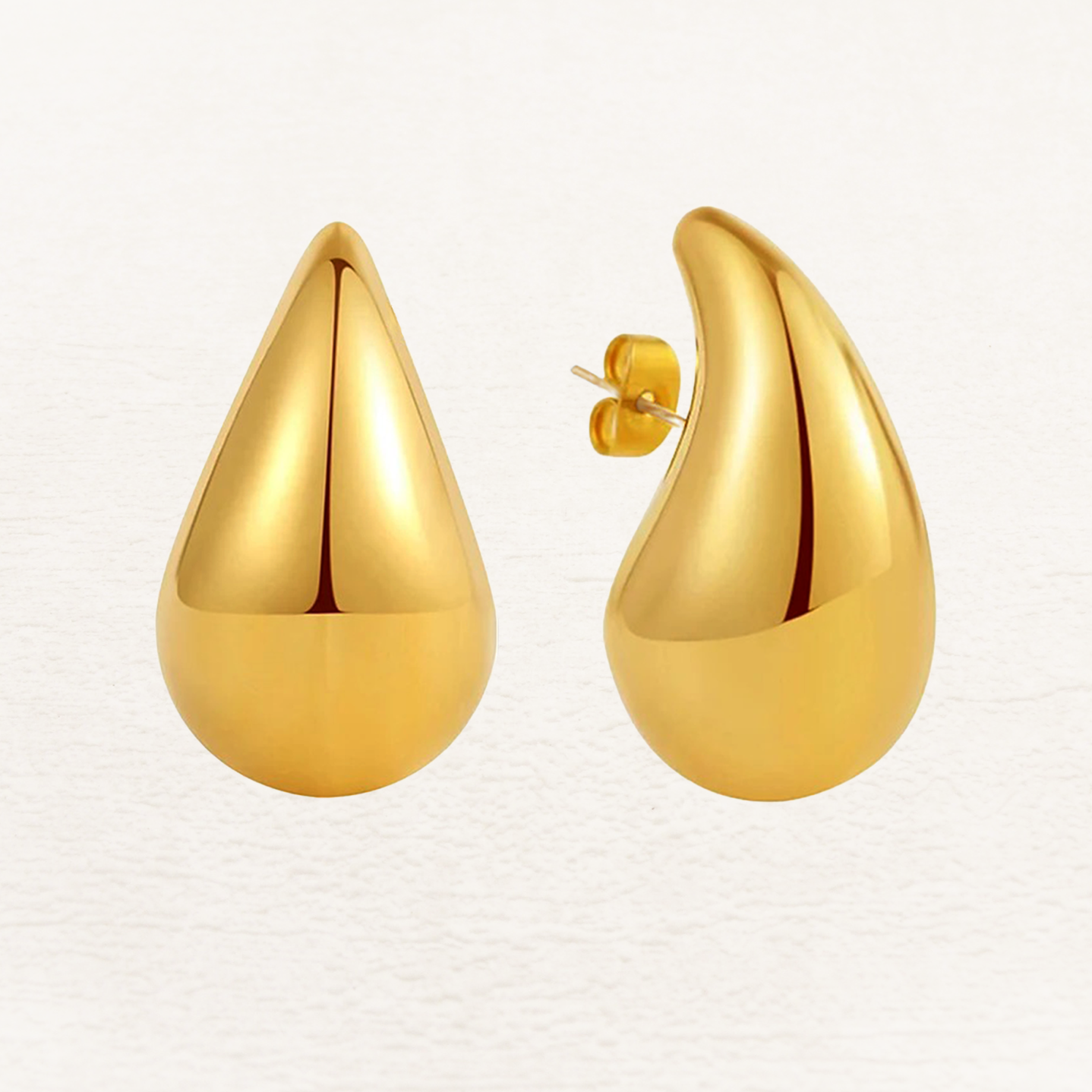 Emma Druppel Oorbellen Goud - Rosa Jewels