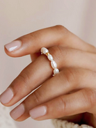 Fenna Parel Anti-Stress Fidget Ring - Rosa Jewels