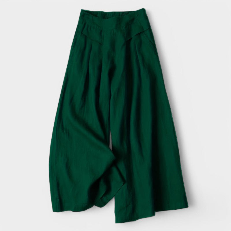 Virelle Broek - Women's wide-leg pants loose fit in trendy kleuren
