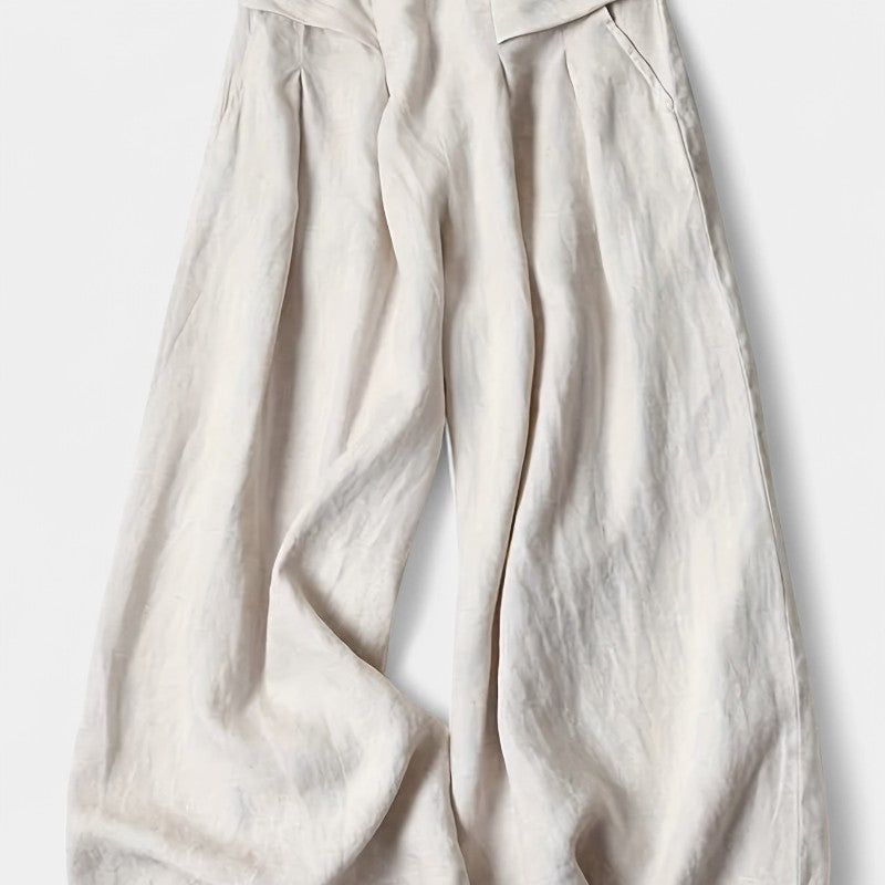 Virelle Broek - Women's wide-leg pants loose fit in trendy kleuren