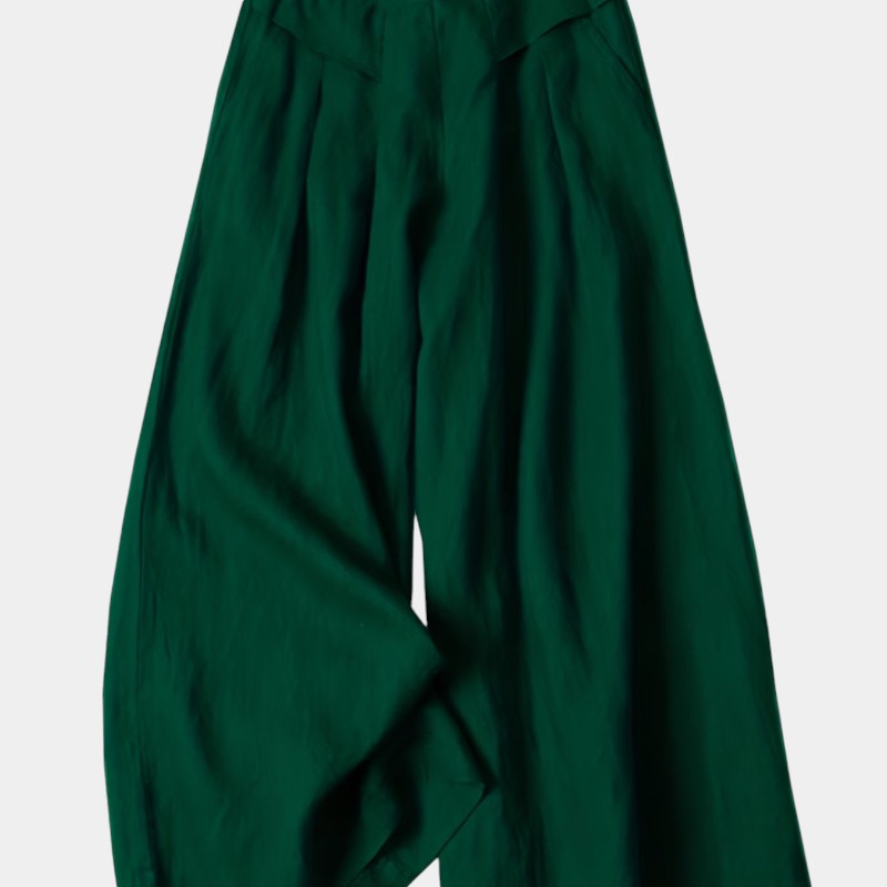 Virelle Broek - Women's wide-leg pants loose fit in trendy kleuren