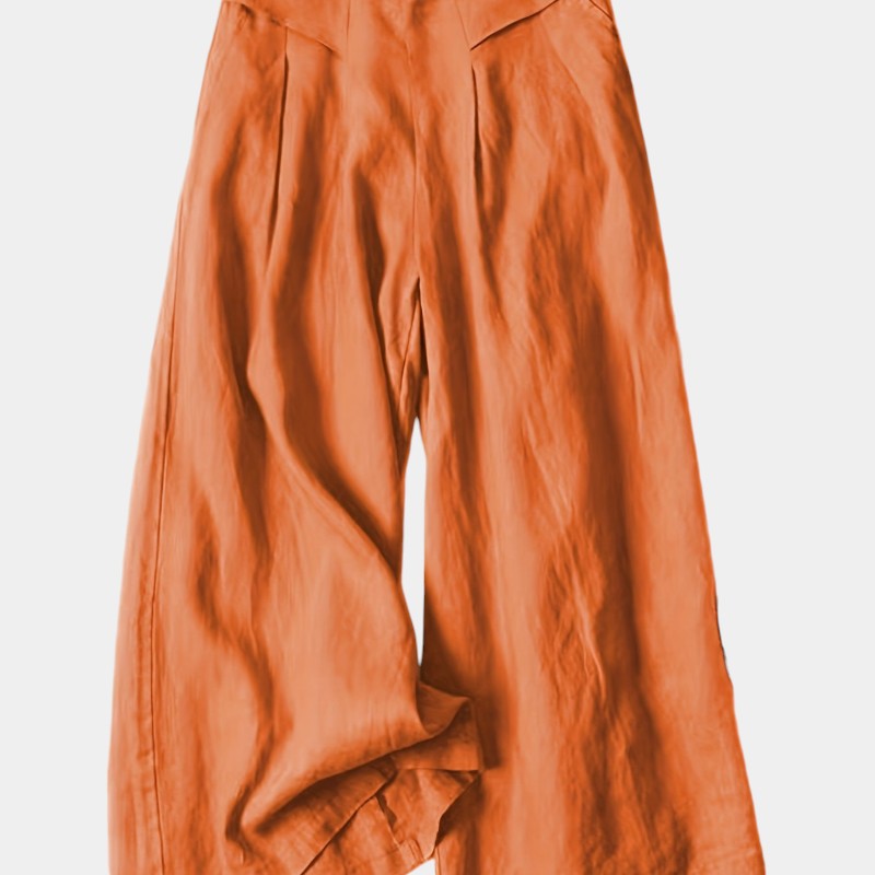 Virelle Broek - Women's wide-leg pants loose fit in trendy kleuren