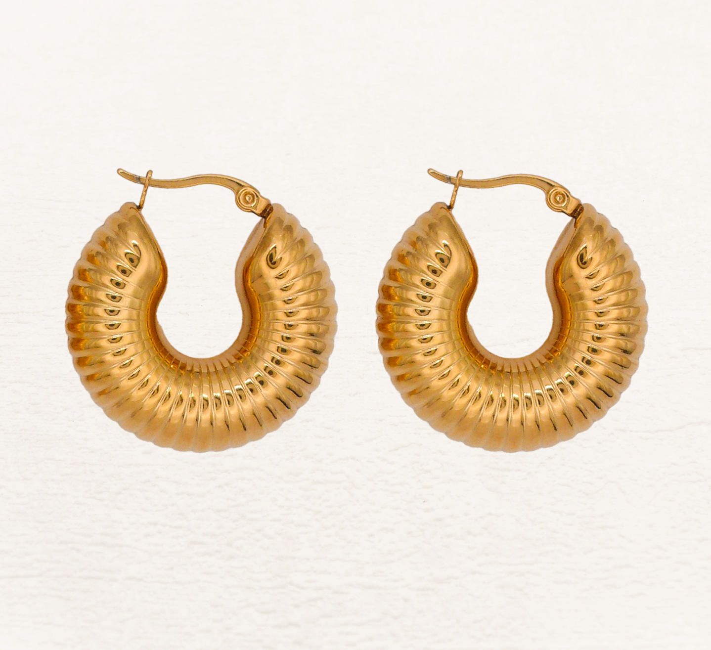 Isabella Statement Hoops - Rosa Jewels