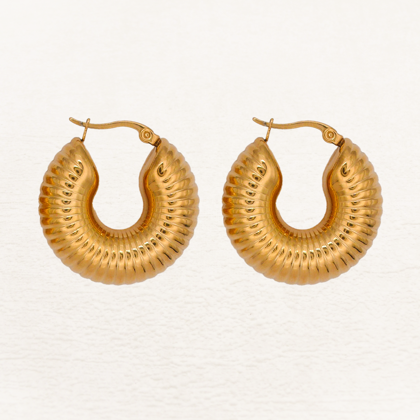 Isabella Statement Hoops - Rosa Jewels