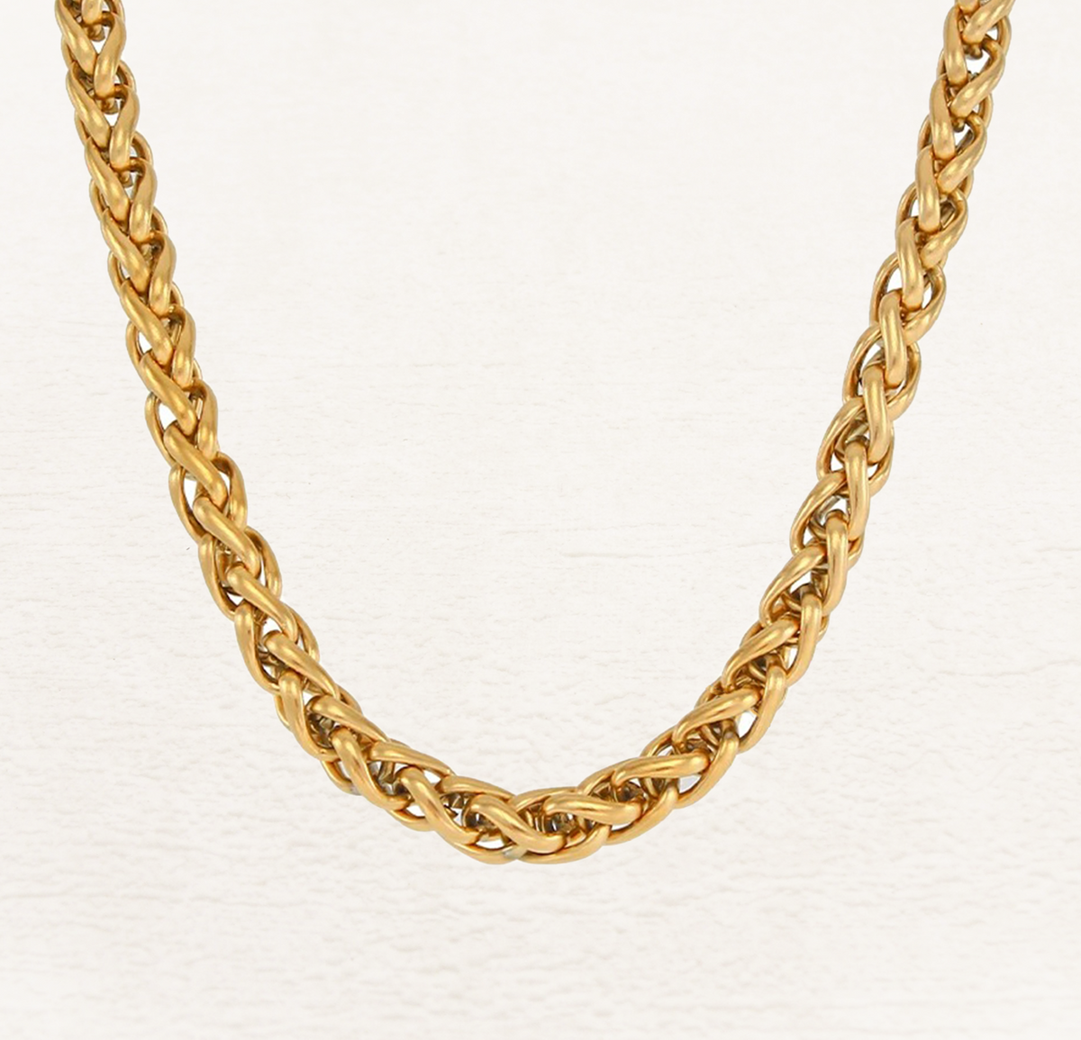 Isadora Gevlochten Chain Ketting - Rosa Jewels