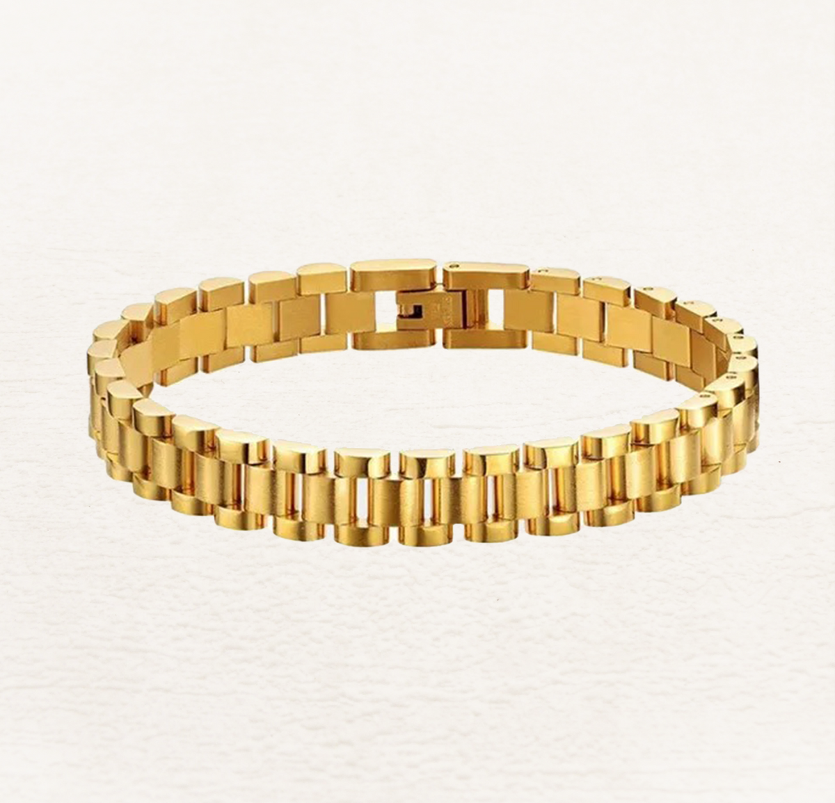 Jesca Schakelarmband Goud - Rosa Jewels