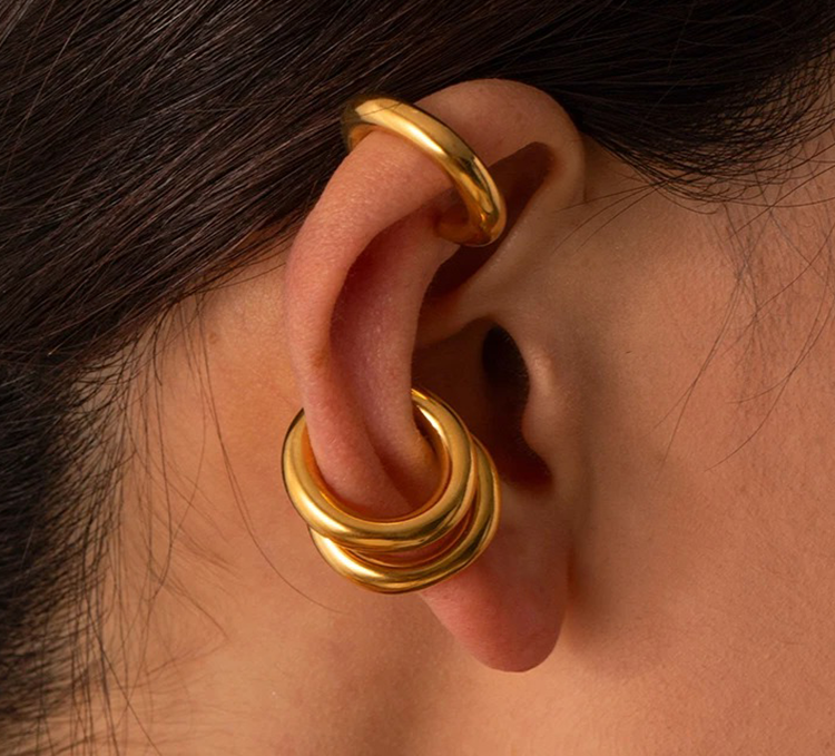 Lara Ear Cuff - Rosa Jewels