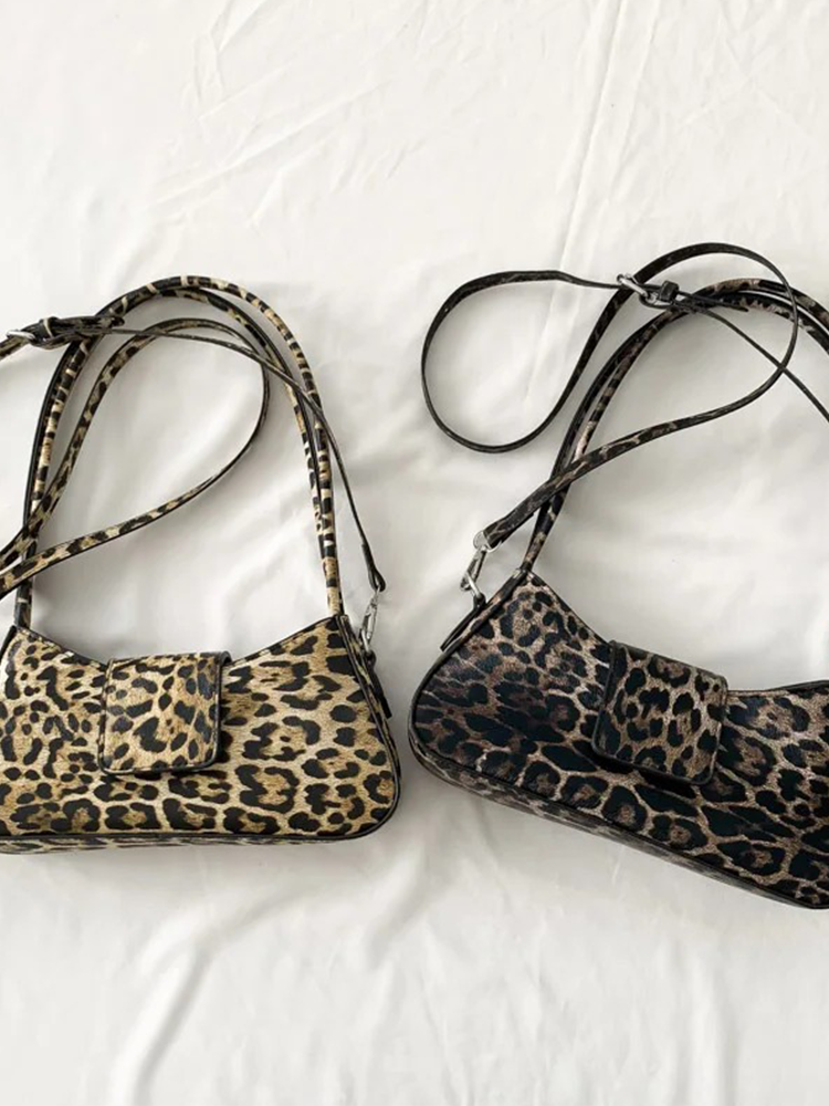 Lieke Bruine Luipaard Print Handtas | Schoudertas | Design Tas
