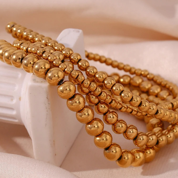 Lotte Beads Armband - Rosa Jewels