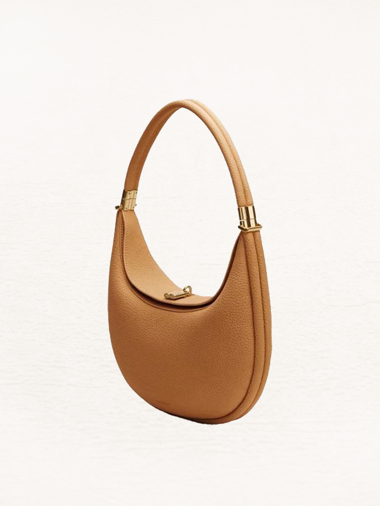 Luna Stijlvolle Leren Handtas | Schoudertas | Ronde Tas Dames | Crossbody Tas