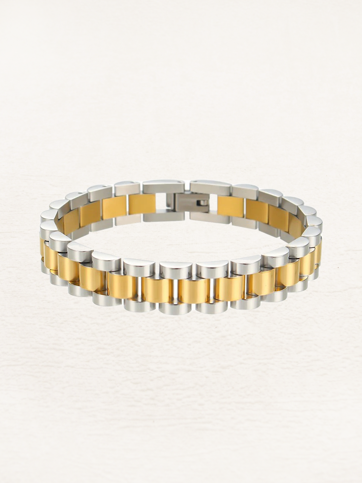 Nora Schakelarmband Goud-Zilver - Rosa Jewels