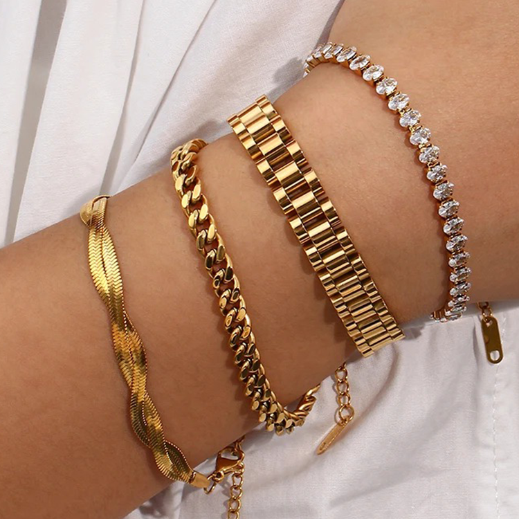 Norah Armband - Rosa Jewels