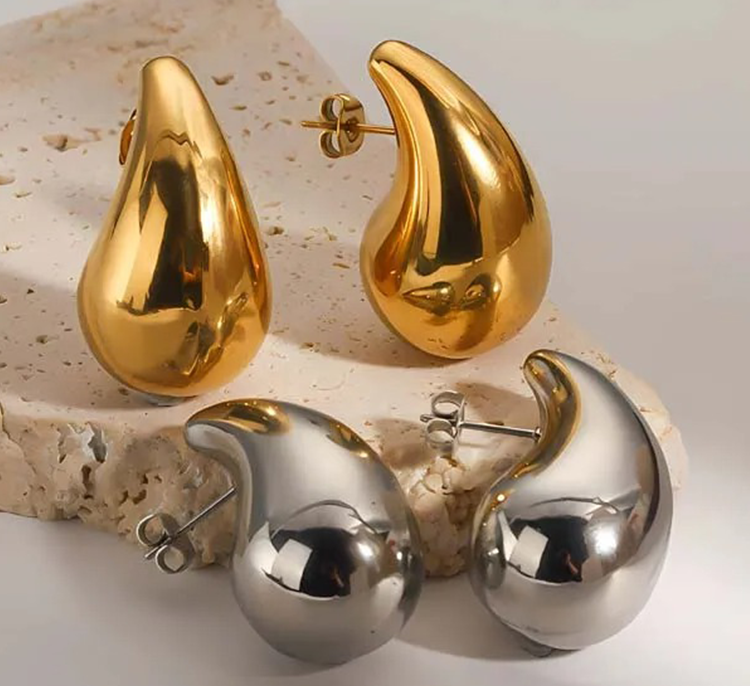 Emma Druppel Oorbellen Goud - Rosa Jewels