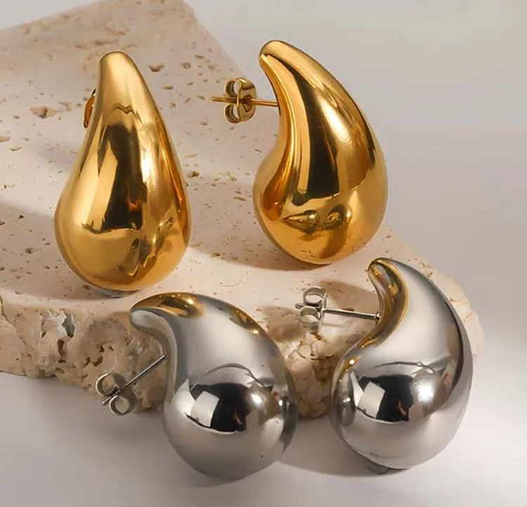 Emma Druppel Oorbellen Goud - Rosa Jewels