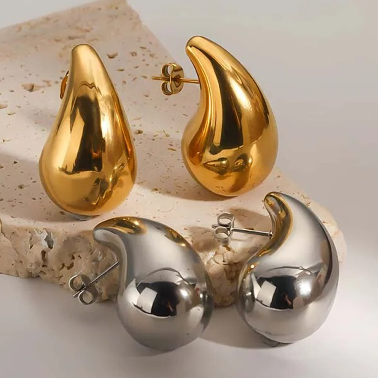 Emma Druppel Oorbellen Goud - Rosa Jewels