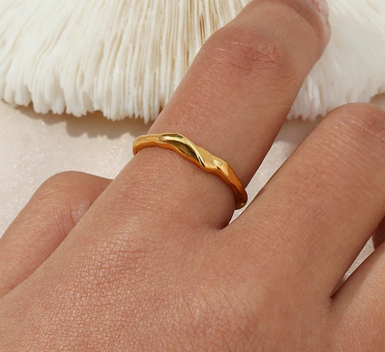 Robin Wave Ring - Rosa Jewels