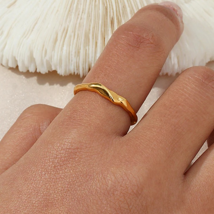 Robin Wave Ring - Rosa Jewels