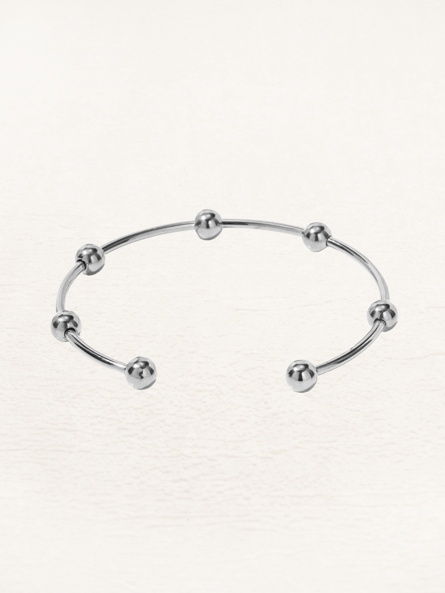 Rosalien Kraal Bangle Armband Zilver