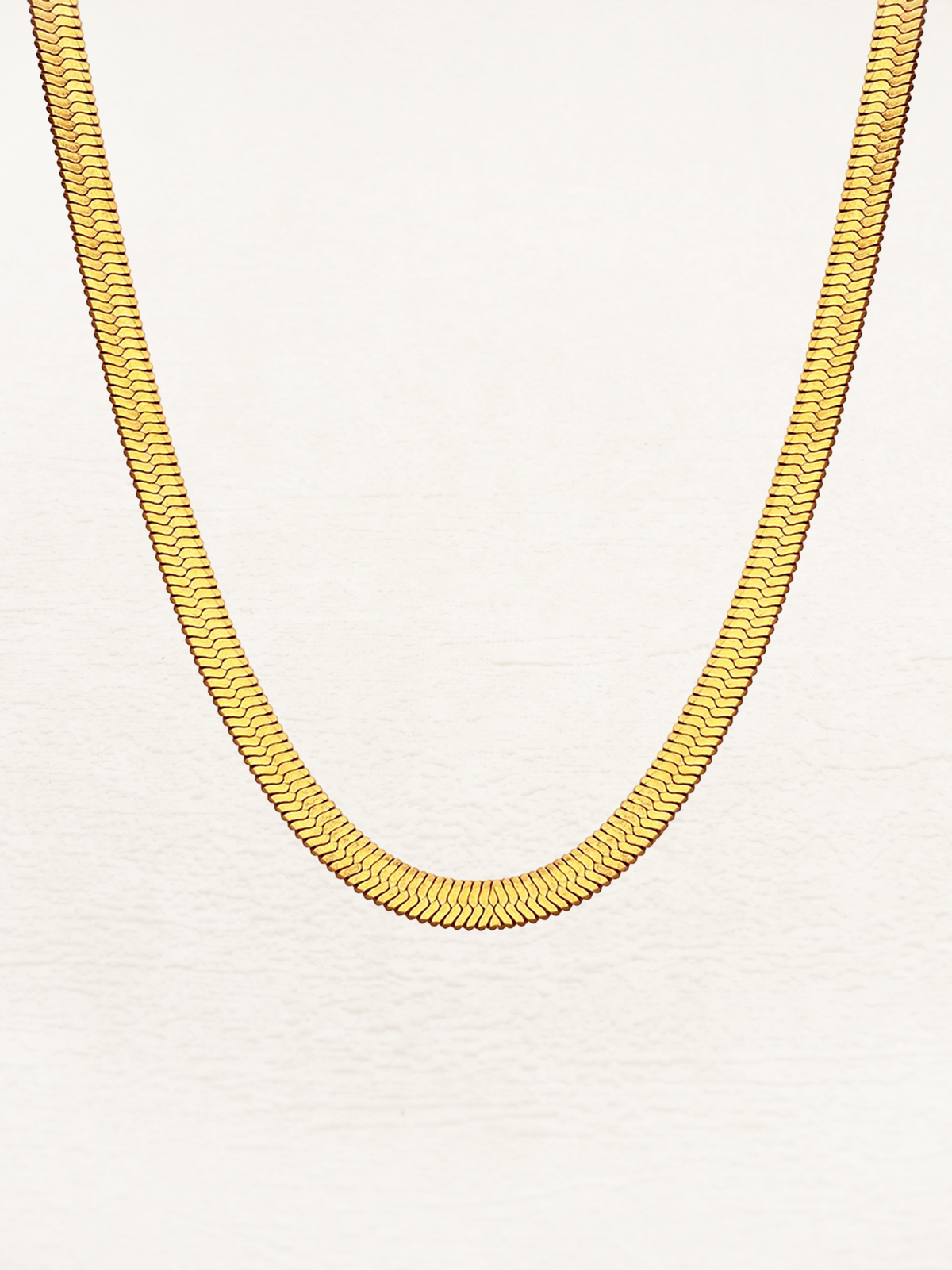 Sophia Snake Chain Ketting - Rosa Jewels