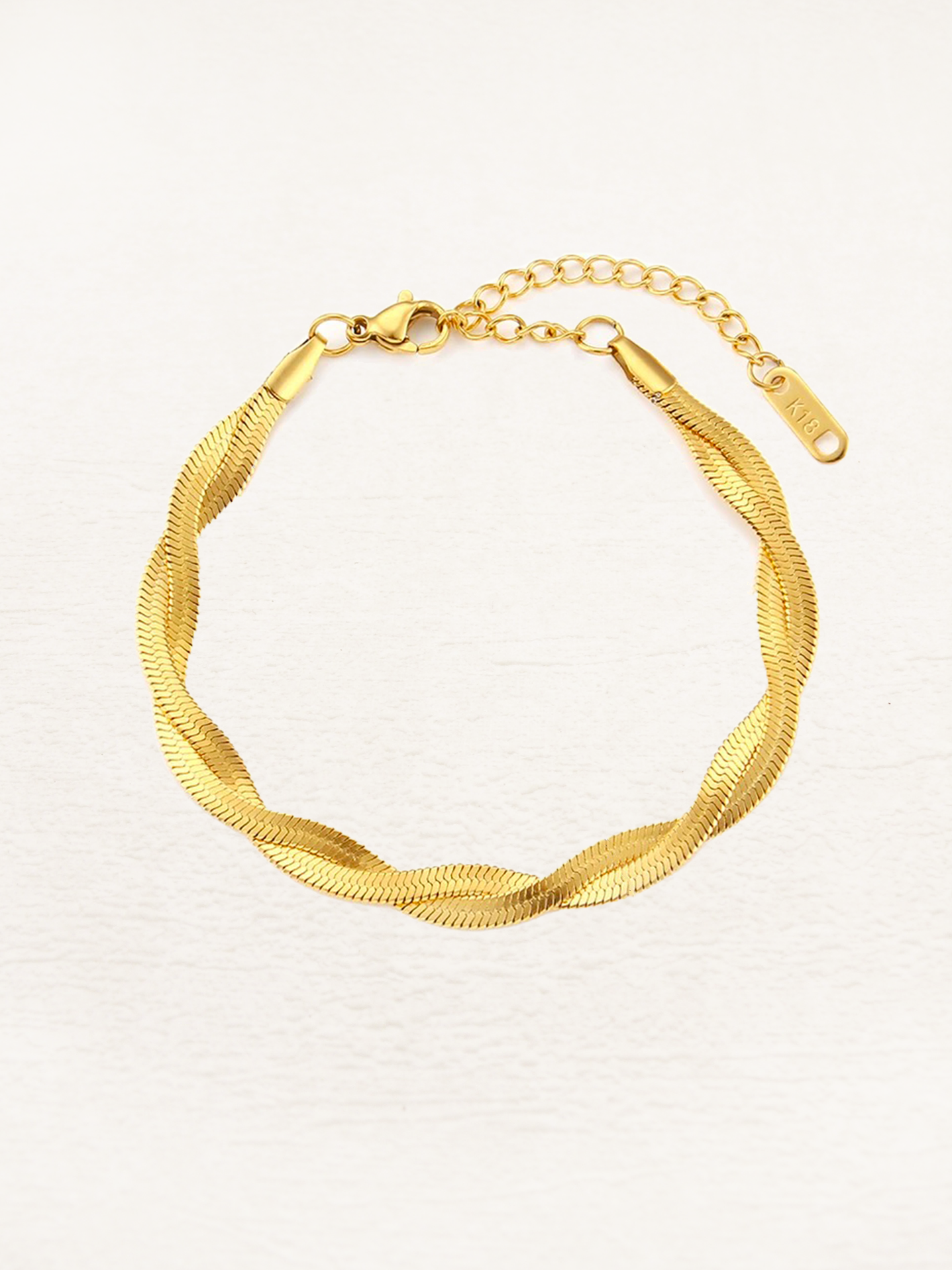 Suus Snake Chain Armband - Rosa Jewels