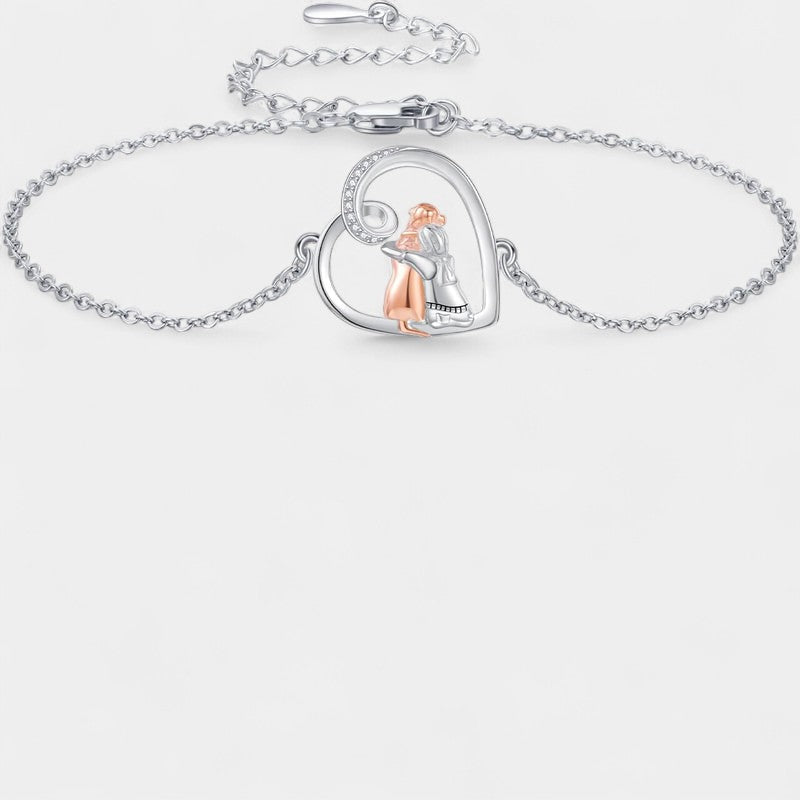 Virelle-Armband-Virelle | Dames armband – sterling zilver, verstelbare schakel met hondontwerp