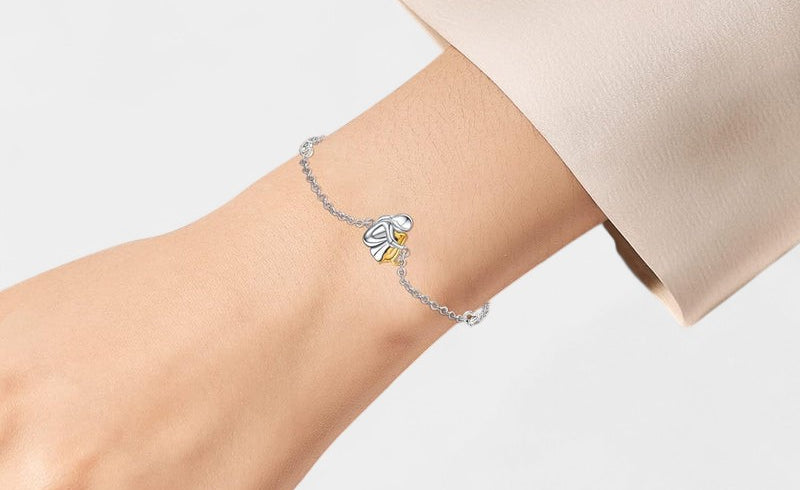 Virelle-Armband-Virelle | Dames armband – sterling zilver, verstelbare schakel met hondontwerp