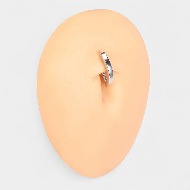 Virelle-Belly Ring-Virelle Navelpiercing - Stijlvolle navelring van 925 zilver