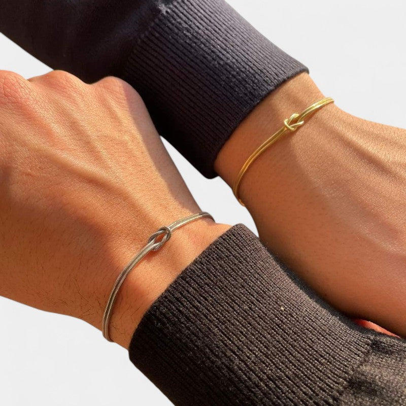 Virelle-Bracelet-Virelle Knooparmband - Minimalistische armband met elegant detail