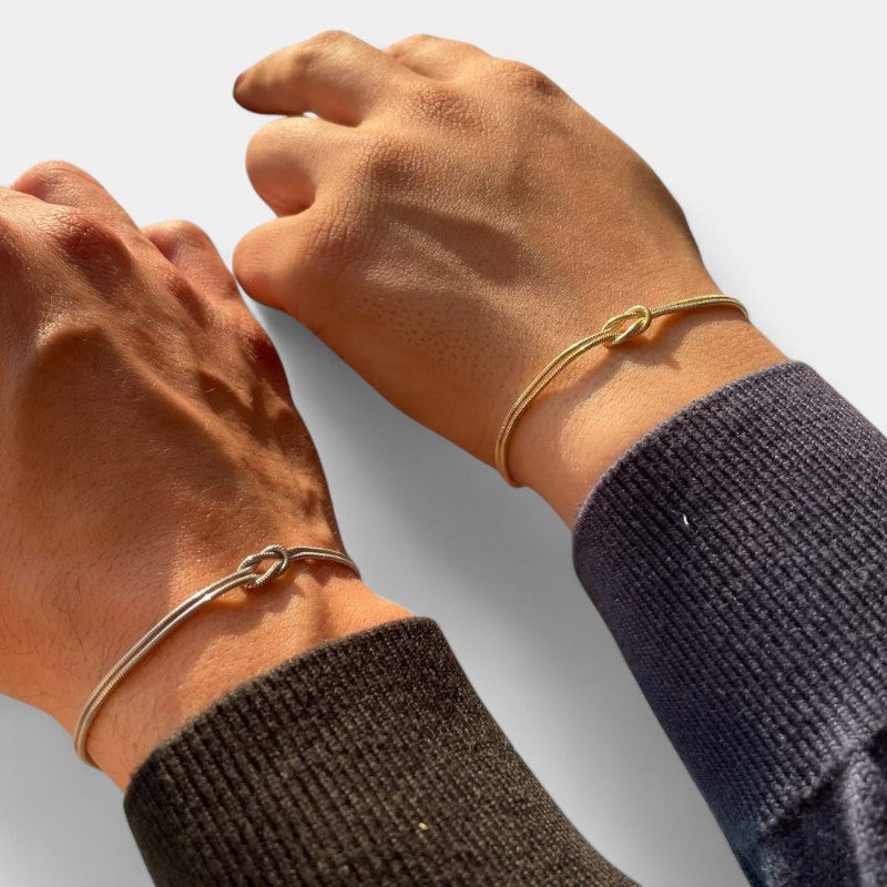 Virelle-Bracelet-Virelle Knooparmband - Minimalistische armband met elegant detail