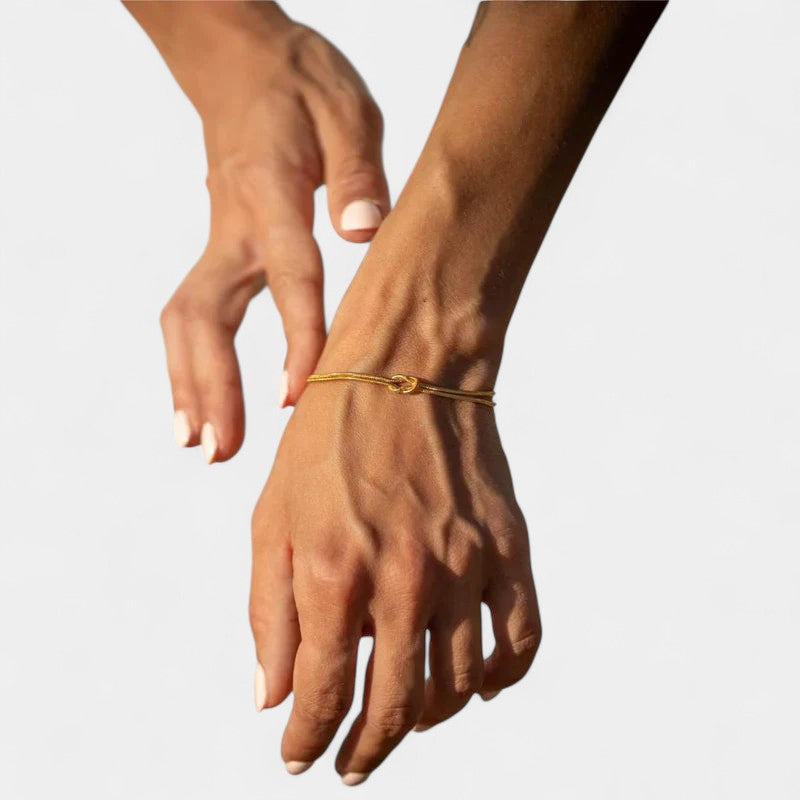 Virelle-Bracelet-Virelle Knooparmband - Minimalistische armband met elegant detail