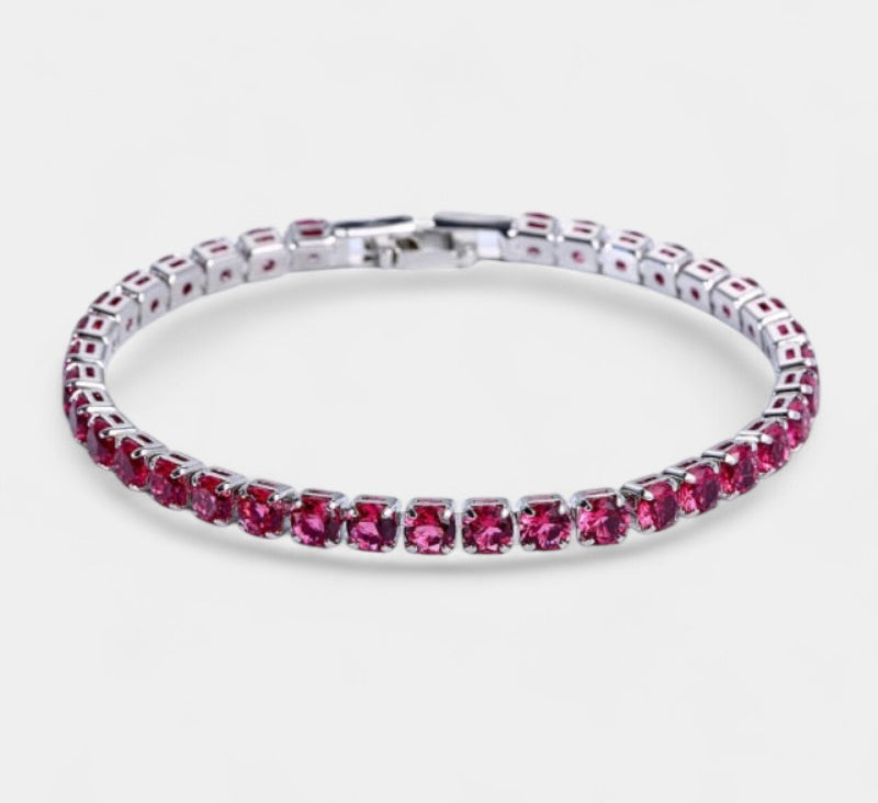 Virelle-Bracelet-Virelle Tennis chain bracelet - Elegante armband met schitterende zirconia