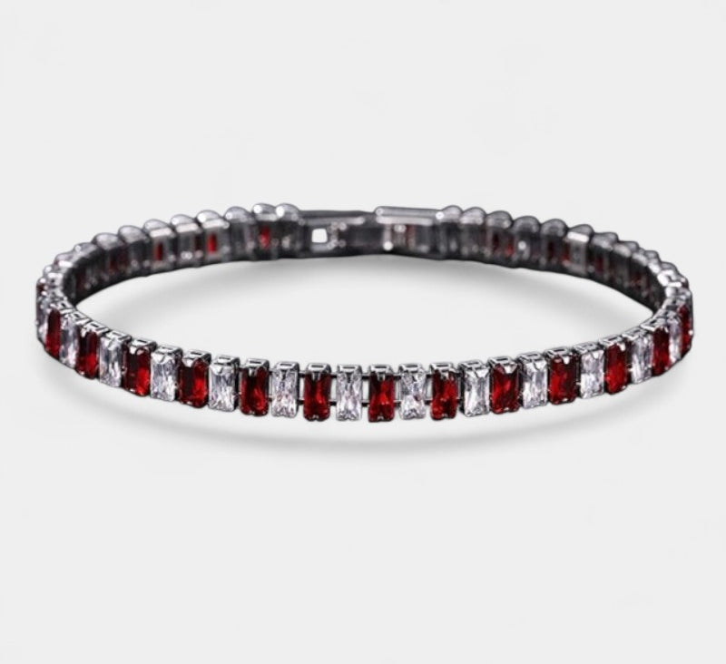Virelle-Bracelet-Virelle Tennis chain bracelet - Elegante armband met schitterende zirconia