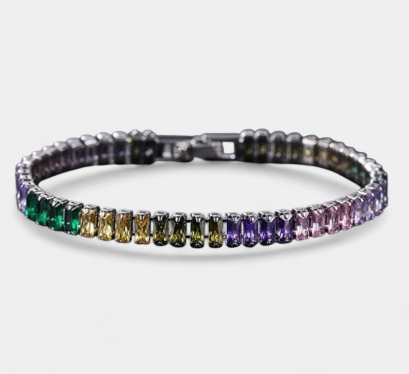 Virelle-Bracelet-Virelle Tennis chain bracelet - Elegante armband met schitterende zirconia