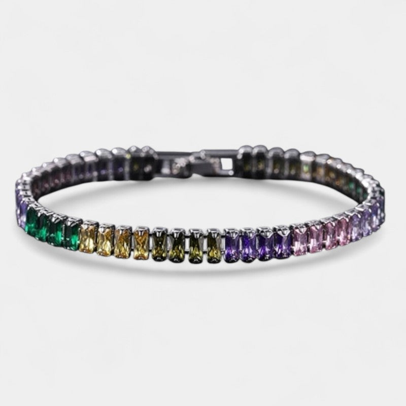 Virelle-Bracelet-Virelle Tennis chain bracelet - Elegante armband met schitterende zirconia