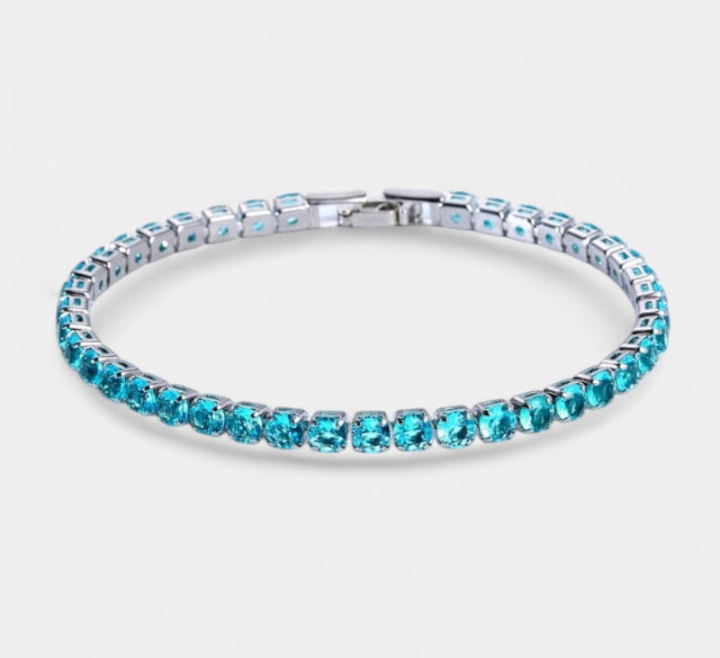 Virelle-Bracelet-Virelle Tennis chain bracelet - Elegante armband met schitterende zirconia