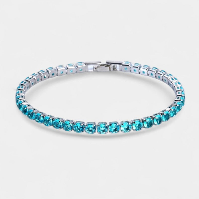 Virelle-Bracelet-Virelle Tennis chain bracelet - Elegante armband met schitterende zirconia