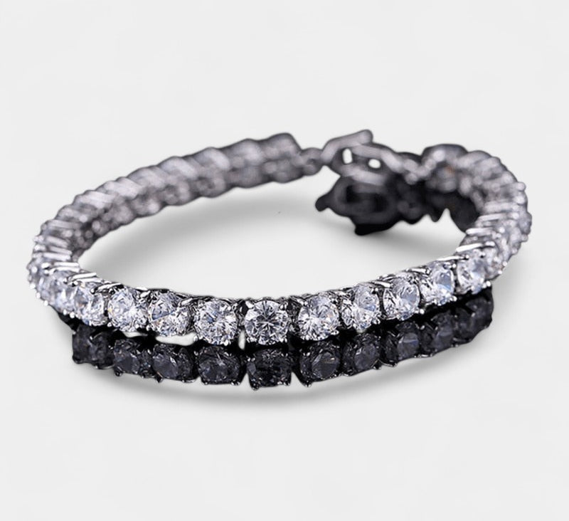 Virelle-Bracelet-Virelle Tennis chain bracelet - Elegante armband met schitterende zirconia