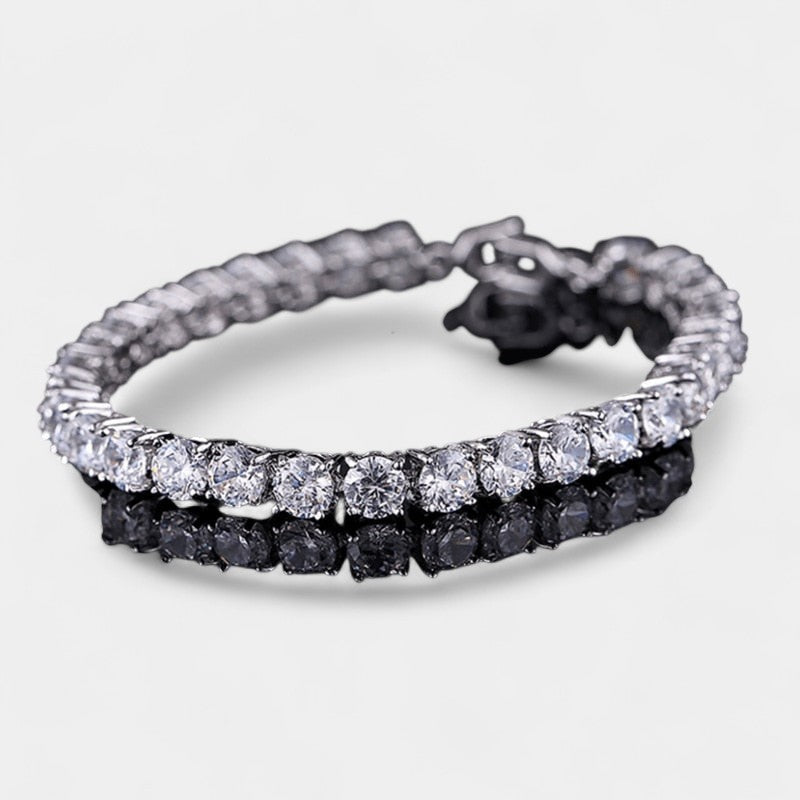 Virelle-Bracelet-Virelle Tennis chain bracelet - Elegante armband met schitterende zirconia