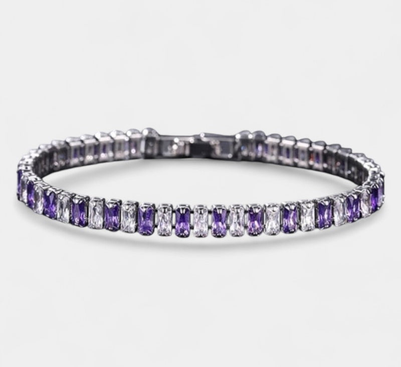 Virelle-Bracelet-Virelle Tennis chain bracelet - Elegante armband met schitterende zirconia