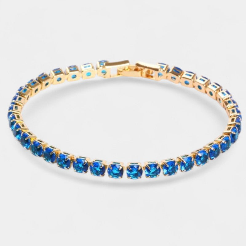 Virelle-Bracelet-Virelle Tennis chain bracelet - Elegante armband met schitterende zirconia