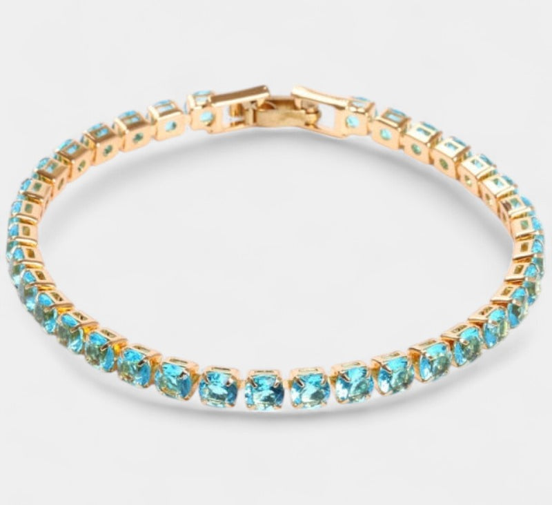 Virelle-Bracelet-Virelle Tennis chain bracelet - Elegante armband met schitterende zirconia