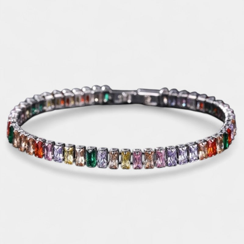 Virelle-Bracelet-Virelle Tennis chain bracelet - Elegante armband met schitterende zirconia