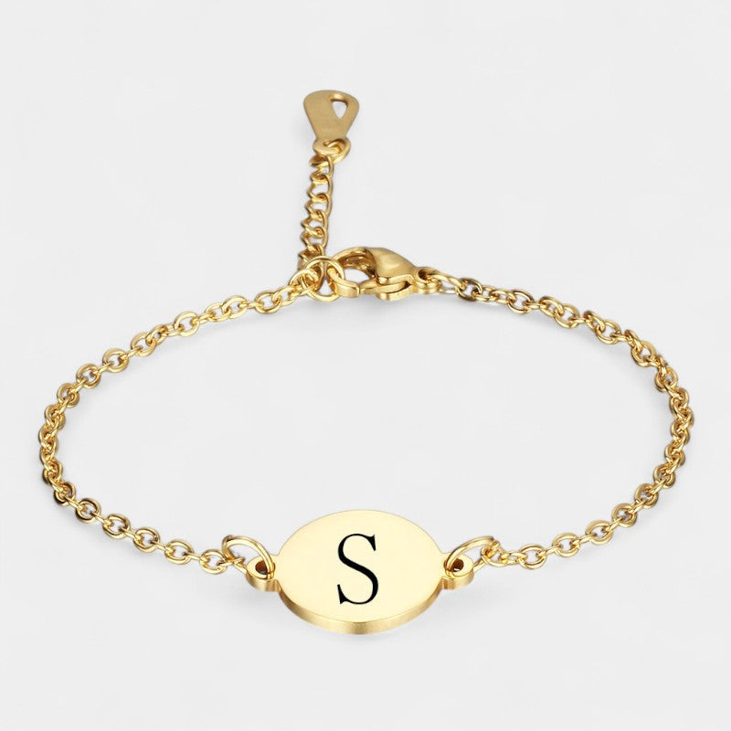 Virelle-Bracelet-Virelle armband - Custom initial letter bracelets voor vrouwen