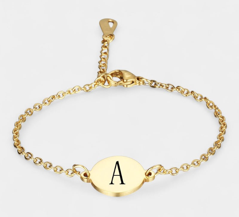Virelle-Bracelet-Virelle armband - Custom initial letter bracelets voor vrouwen
