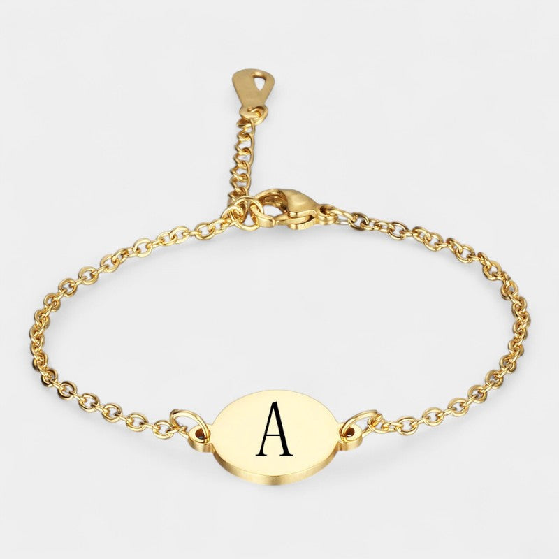 Virelle-Bracelet-Virelle armband - Custom initial letter bracelets voor vrouwen