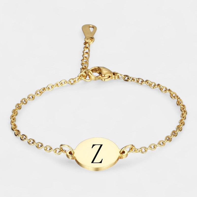Virelle-Bracelet-Virelle armband - Custom initial letter bracelets voor vrouwen